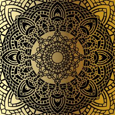 Gold mandala N37