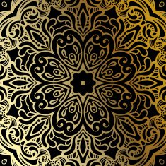 Gold mandala N39