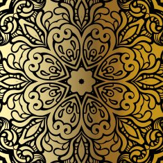 Gold mandala N40