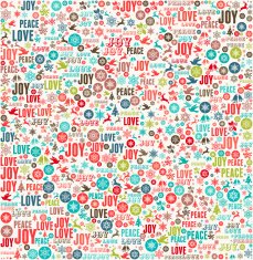 on Holiday Christmas Background Pattern N4