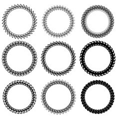 circle frames N10