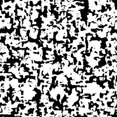 Endless black and white color spots