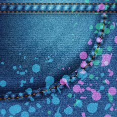 Background pattern Texture of denim fabric N10