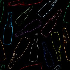 Color seamless bottles