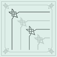 Angle Decoration of Chinese traditional style N10
