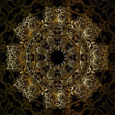 Gold mandala N50
