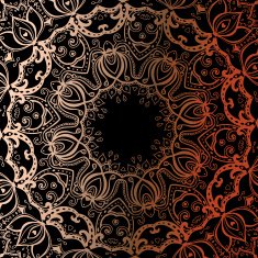 Gold mandala N52