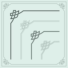 Angle Decoration of Chinese traditional style N12