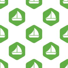 Sailing ship pattern