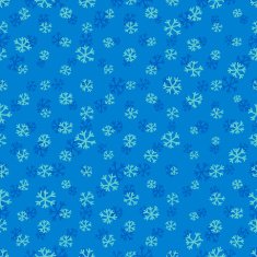 Seamless blue pattern with snowflakes N5