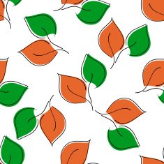 Seamless leaf pattern N66