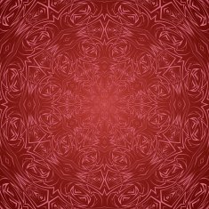 Abstract seamless pattern in red