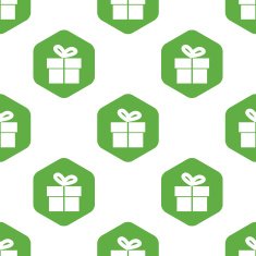 Gift box pattern