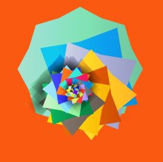 Abstract dynamic illustration N5