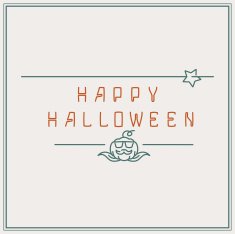 Halloween background with inscription N2
