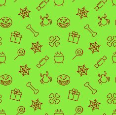 Halloween seamless background N13
