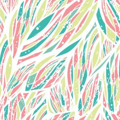 Abstract seamless pattern with water elements