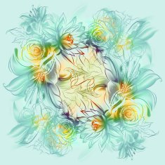Flowers Roses lilies and camomile N12