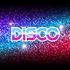 Mirror disco ball poster N2