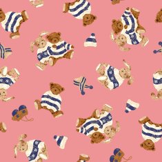 bear and rabbit pattern N6