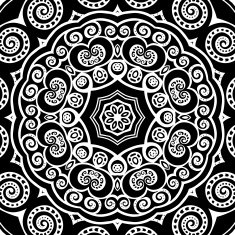 Silver mandala N52