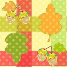 Seamless cartoon childish pattern patchwork N2