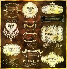 Calligraphic Design Elements N33