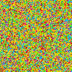 Honeycomb colorful pattern