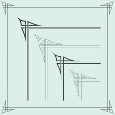 Angle Decoration of Chinese traditional style N16