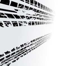 Tire track