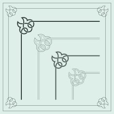 Angle Decoration of Chinese traditional style N17