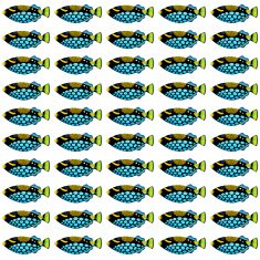 Clown Triggerfish pattern