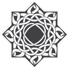 Mandala in esoteric style N3