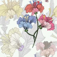 floral seamless pattern N495