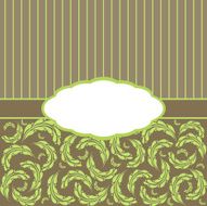 Vintage card templates N2
