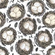 Pattern with nests