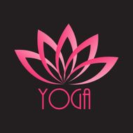Lotus Flower Sign for Wellness Spa and Yoga Vector Illustratio N9