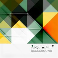 Abstract geometric background Modern overlapping triangles N241