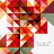 Abstract geometric background Modern overlapping triangles N243