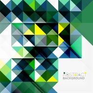 Abstract geometric background Modern overlapping triangles N246