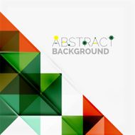 Abstract geometric background Modern overlapping triangles N247