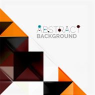 Abstract geometric background Modern overlapping triangles N250