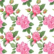 Shabby Chic Watercolor Pattern