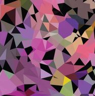 new abstract wallpaper with geometric background Vector Illus
