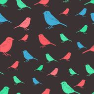 Bird seamless pattern N11