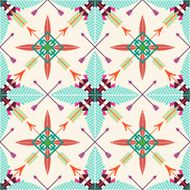 Tribal seamless background N6