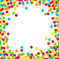 Confetti celebration background N18