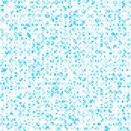 Triangles blue pattern N2