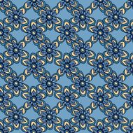 Seamless pattern with leaves N60