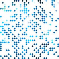 Blue Random Dots Background Creative Design Templates N10